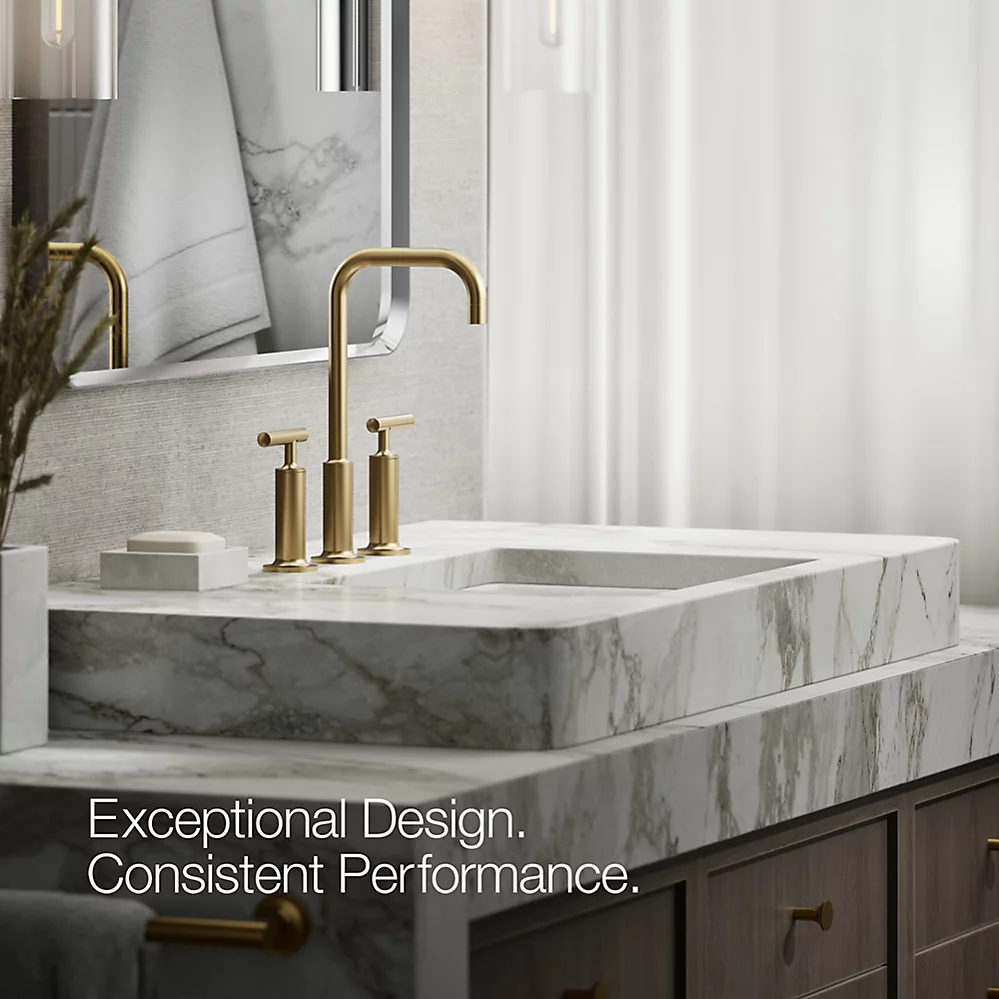 Kohler 14408-4-2MB Purist Lavatory Faucet