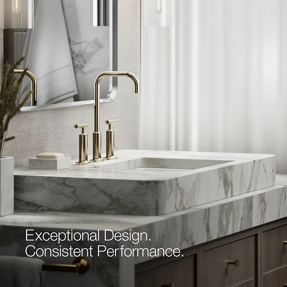Kohler 14408-4-AF Purist Lav Faucet