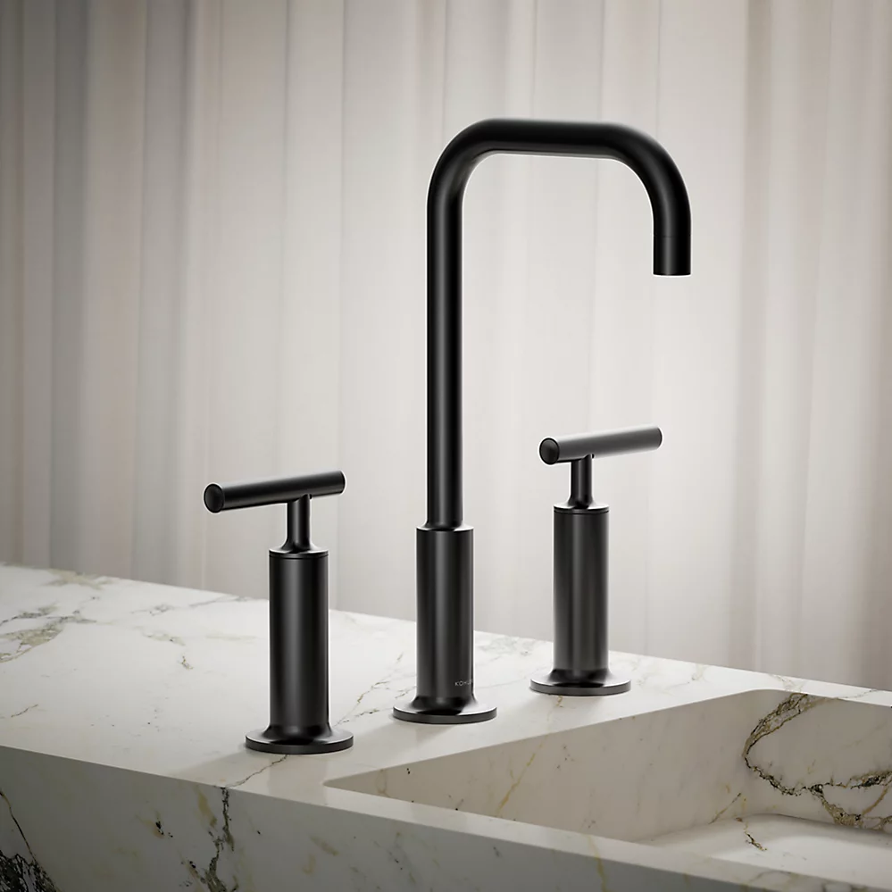 Kohler 14408-4-BL Purist Lavatory Faucet