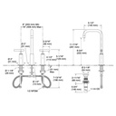 Kohler 14408-4-BV Purist Lavatory Faucet