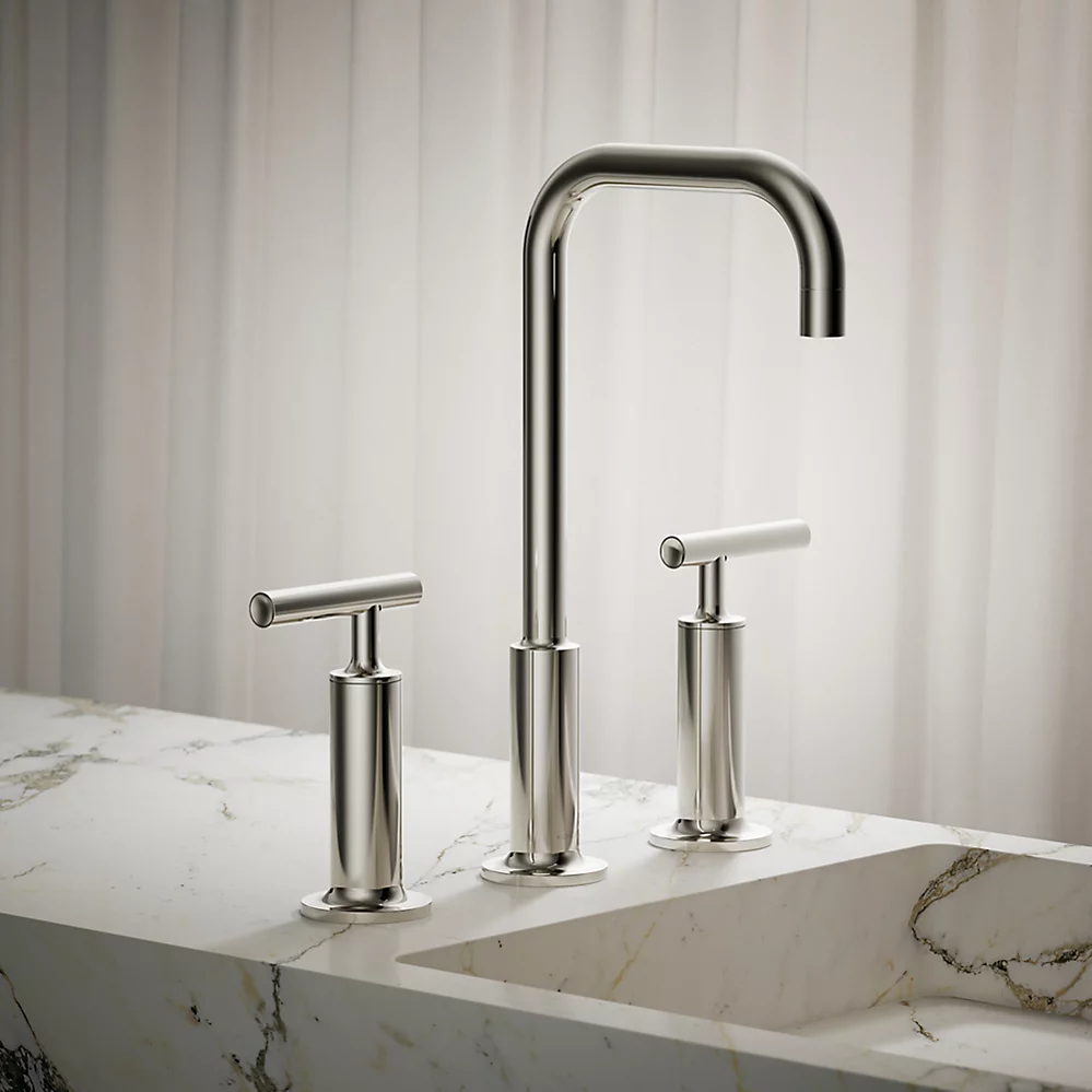 Kohler 14408-4-SN Purist Lavatory Faucet