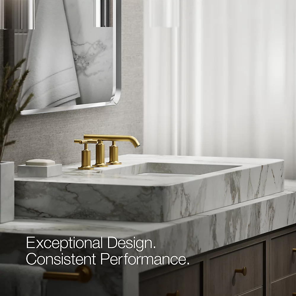 Kohler 14410-3-2MB Purist Lavatory Faucet