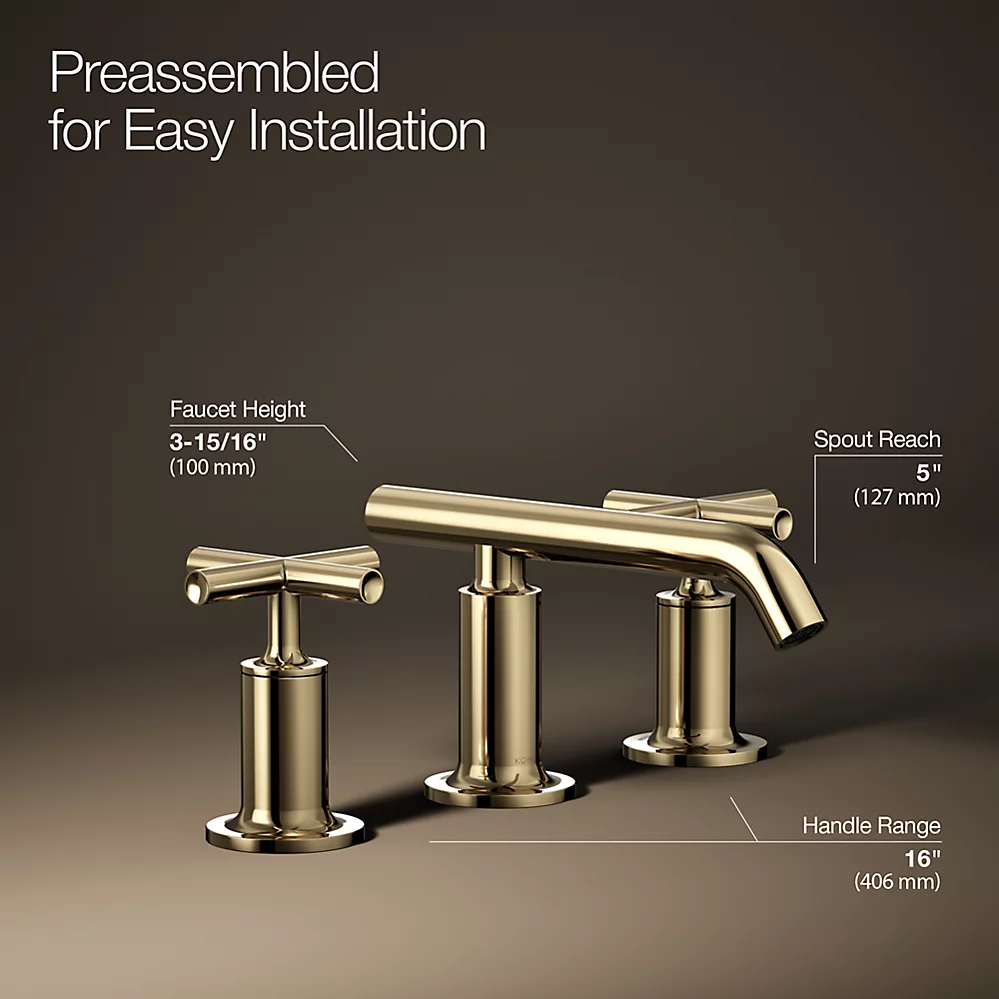 Kohler 14410-3-AF Purist Lavatory Faucet