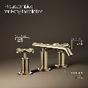 Kohler 14410-3-AF Purist Lavatory Faucet