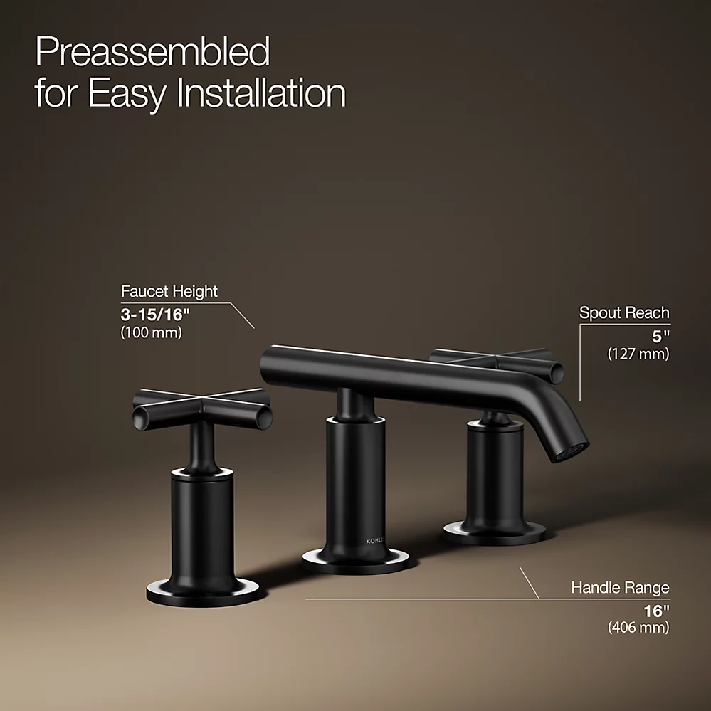 Kohler 14410-3-BL Purist Lavatory Faucet