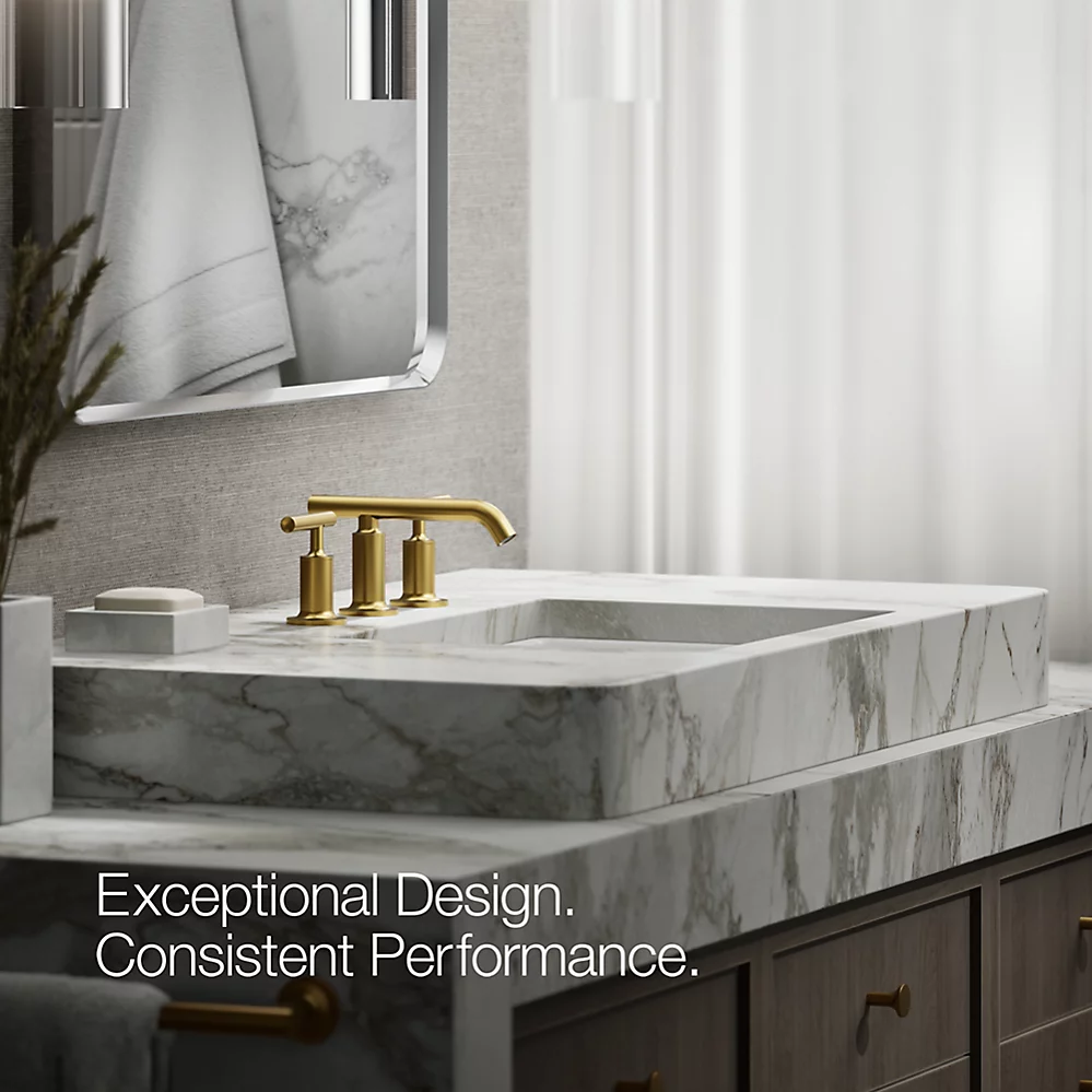 Kohler 14410-4-2MB Purist Lavatory Faucet