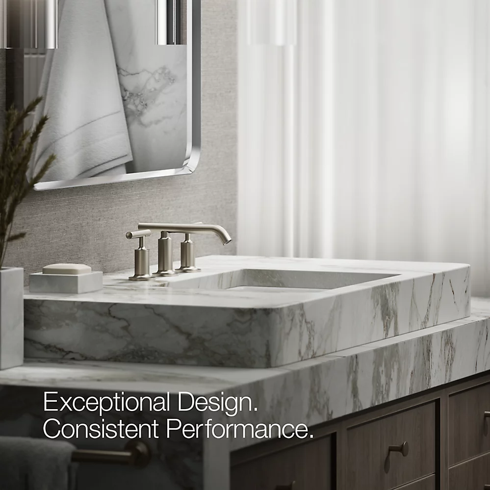 Kohler 14410-4-BN Purist Lavatory Faucet