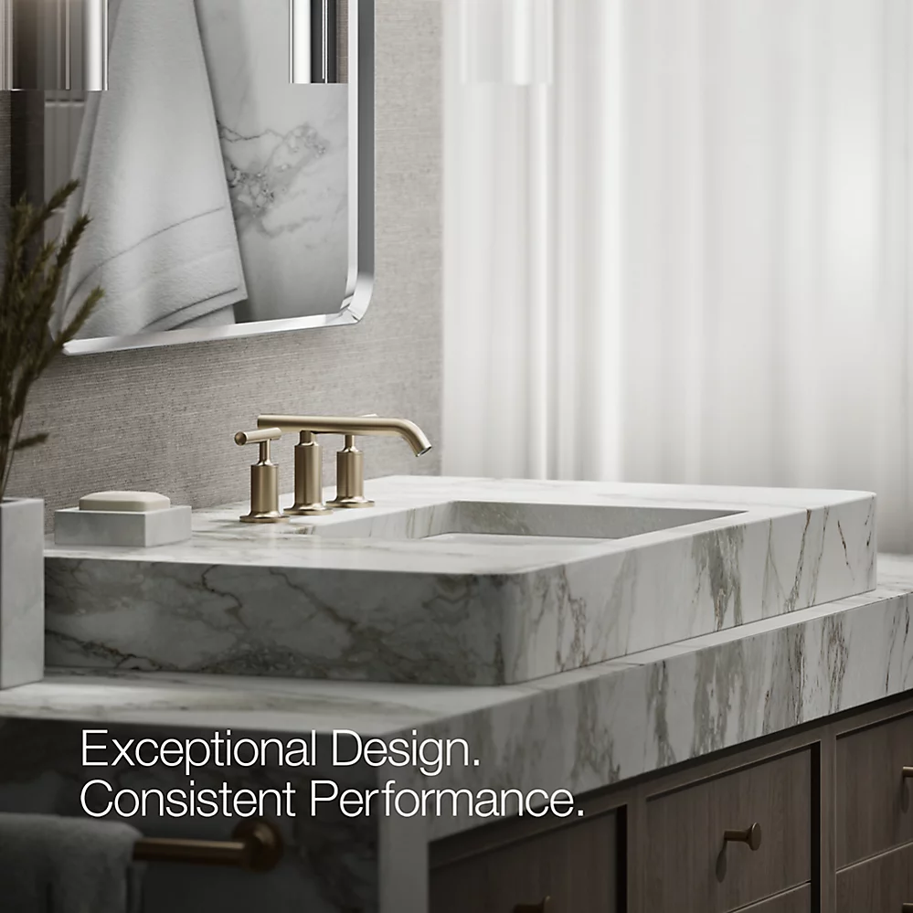 Kohler 14410-4-BV Purist Lavatory Faucet