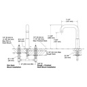 Kohler 14430-TT Purist Deck-Mount Spout Non-Diverter
