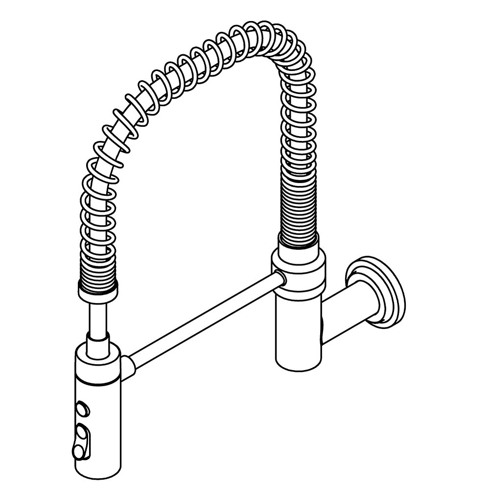 Kohler 1522204-CP Assembly Wall-Mount Faucet