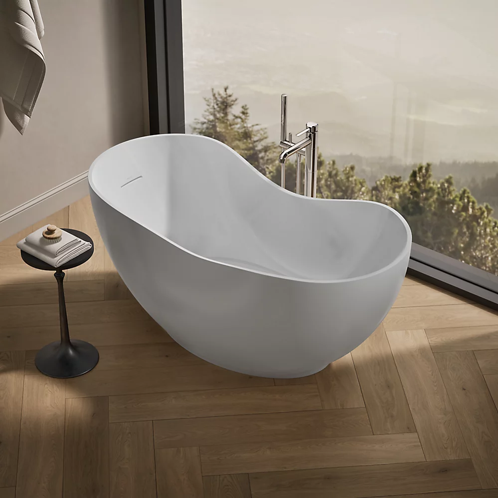 Kohler 1800-0 Abrazo Freestanding Bath