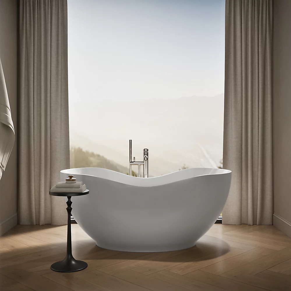 Kohler 1800-0 Abrazo Freestanding Bath
