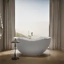 Kohler 1800-0 Abrazo Freestanding Bath