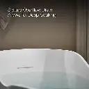 Kohler 1800-0 Abrazo Freestanding Bath