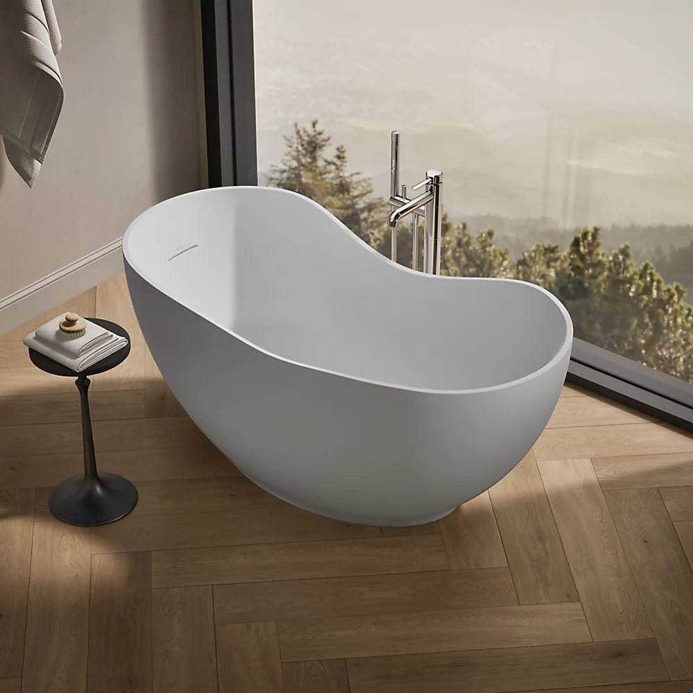 Kohler 1800-HW1 Abrazo Freestanding Bath
