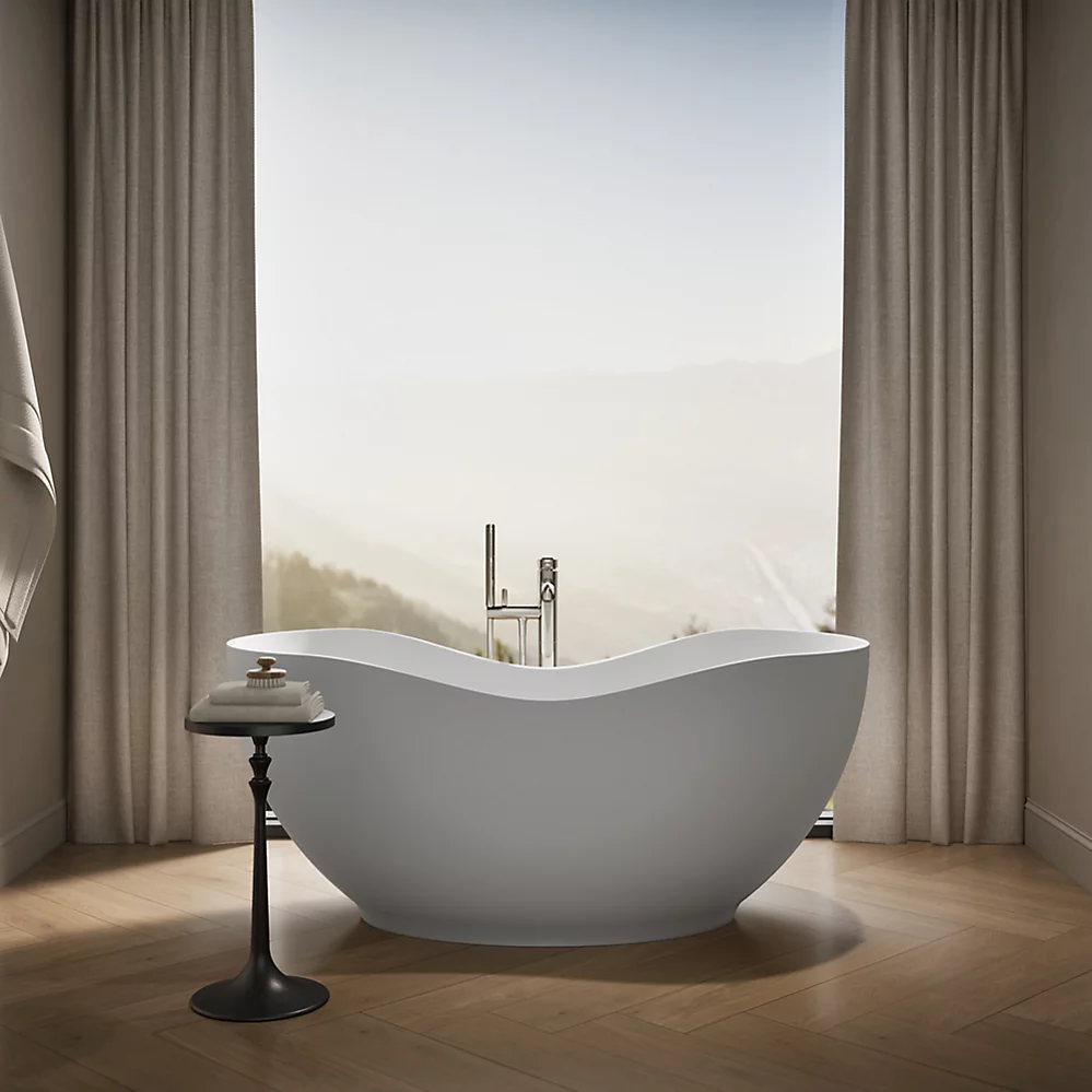 Kohler 1800-HW1 Abrazo Freestanding Bath