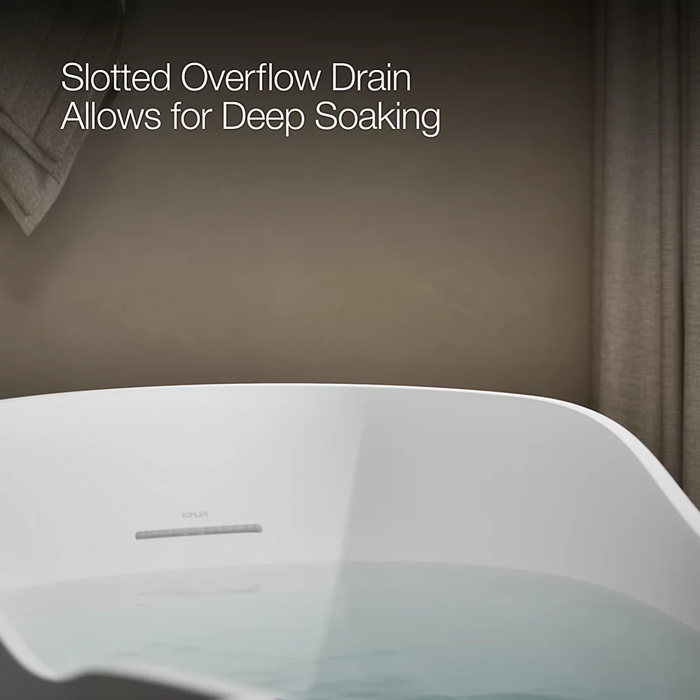 Kohler 1800-HW1 Abrazo Freestanding Bath