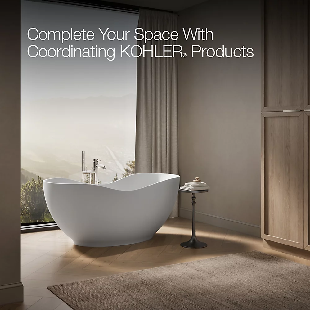 Kohler 1800-HW1 Abrazo Freestanding Bath