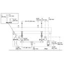 Kohler 181032-BB1-CP Constellation Oblo 60 Trough Dm