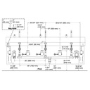 Kohler 181033-BB1-CP Constellation Oblo 90 Trough Dm