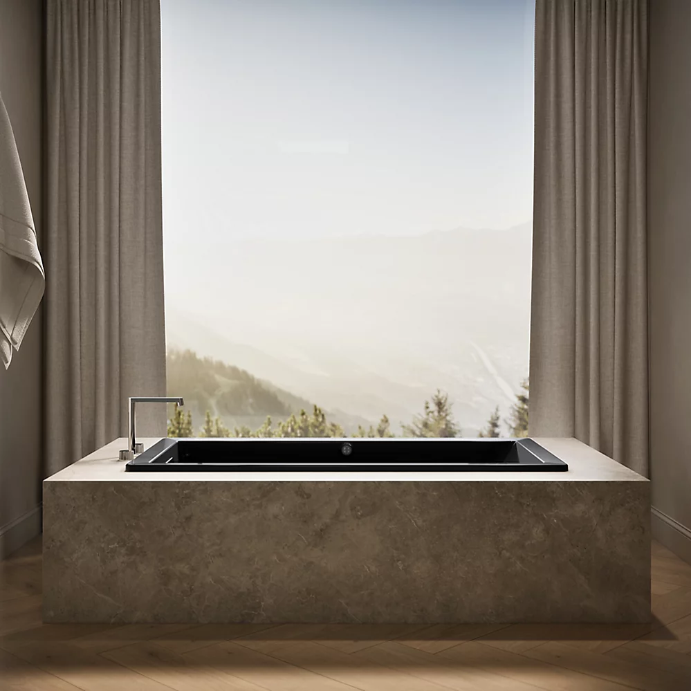 Kohler 1821-W1-7 Underscore Bask Di 66X32 Bath