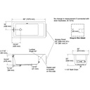 Kohler 1821-W1-96 Underscore Bask Di 66X32 Bath