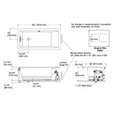 Kohler 1822-GH-7 Underscore Heated Bbm 5.5' Bath