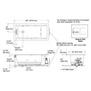 Kohler 1822-JH-96 Underscore 66X32X22 Fj Whirlpool Bath