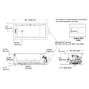Kohler 1822-XHGH-0 Underscore Bbm Wp 66X32 Di