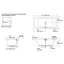 Kohler 1834-7 Underscore 72X36 Bath
