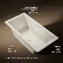 Kohler 1834-96 Underscore 72X36 Bath