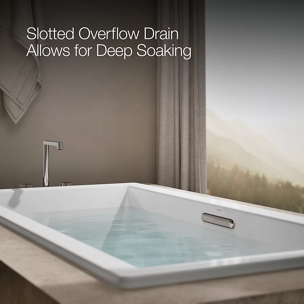 Kohler 1834-W1-0 Underscore Bask Di 72X36 Bath