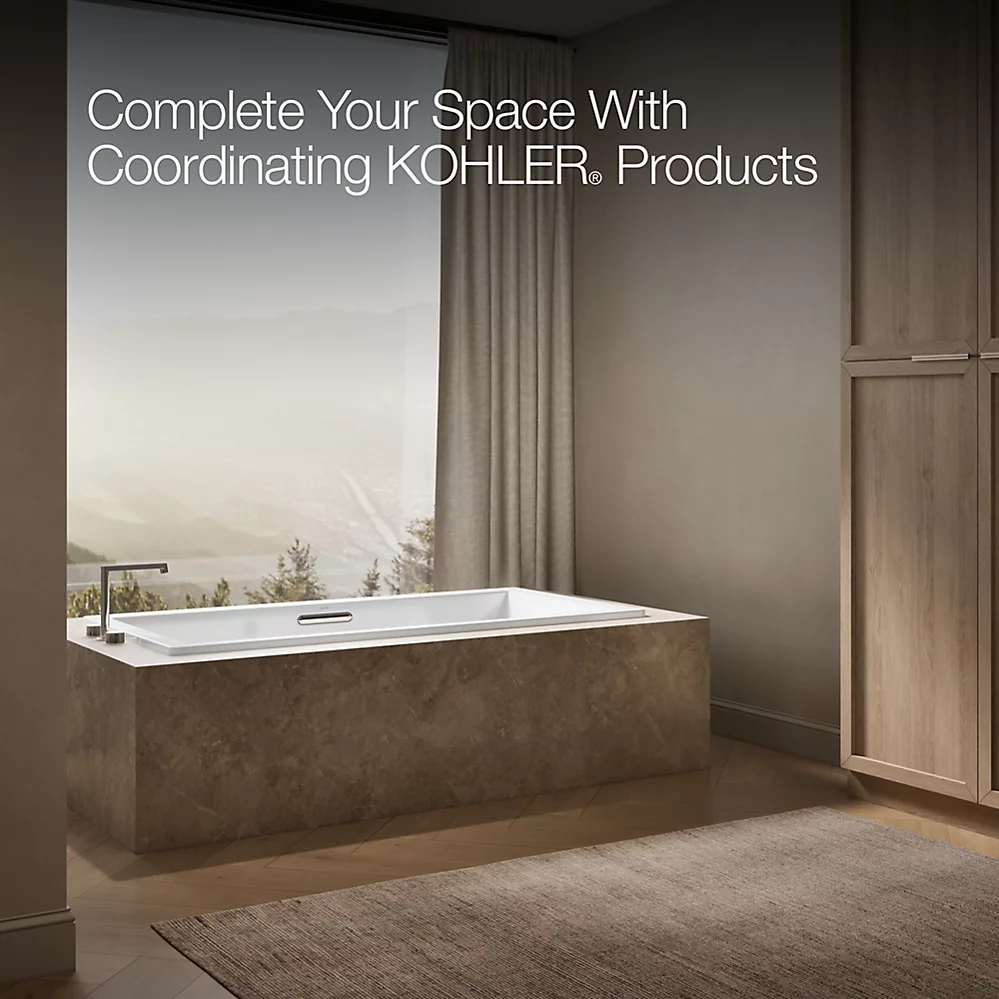 Kohler 1834-W1-0 Underscore Bask Di 72X36 Bath