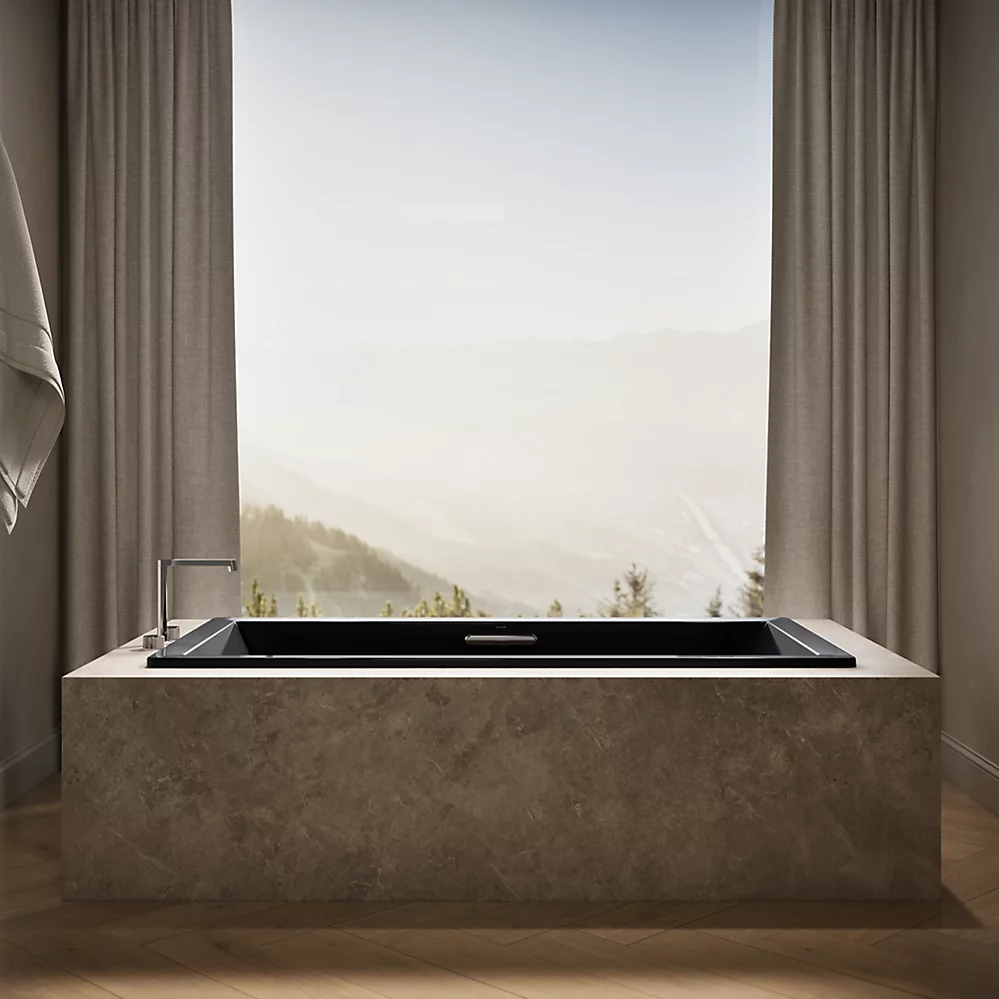 Kohler 1834-W1-7 Underscore Bask Di 72X36 Bath