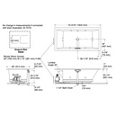 Kohler 1835-JH-0 Underscore 72X36 Fj Whirlpool