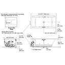 Kohler 1835-XHGH-96 Underscore Bbm Wp 72X36 Di