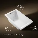 Kohler 1848-0 Underscore 60X36X21 Bath