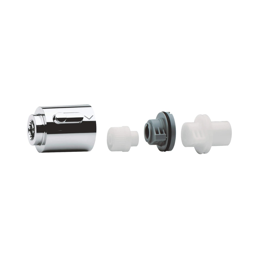 Grohe 47311000 Atrio Thermostatic Volume Control Handle Chrome 1