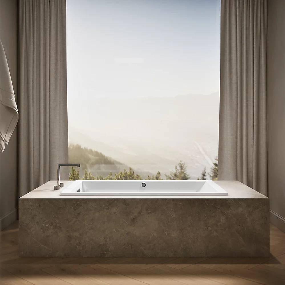 Kohler 1848-W1-0 Underscore Bask Di 60X36 Bath