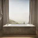 Kohler 1848-W1-0 Underscore Bask Di 60X36 Bath