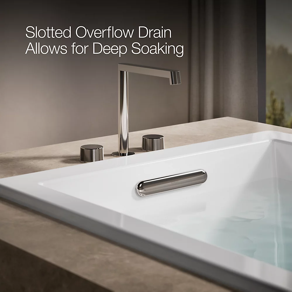 Kohler 1848-W1-0 Underscore Bask Di 60X36 Bath