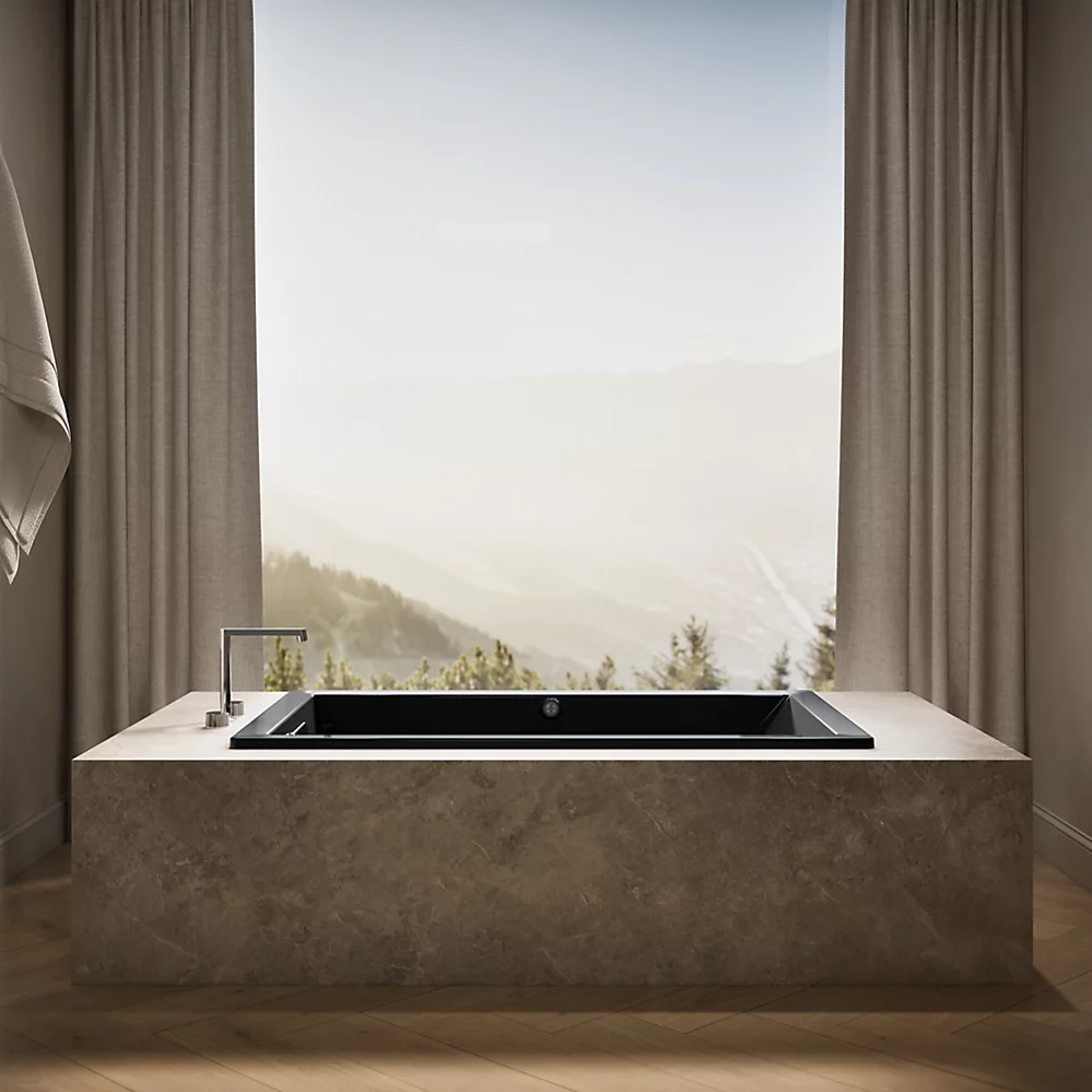 Kohler 1848-W1-7 Underscore Bask Di 60X36 Bath