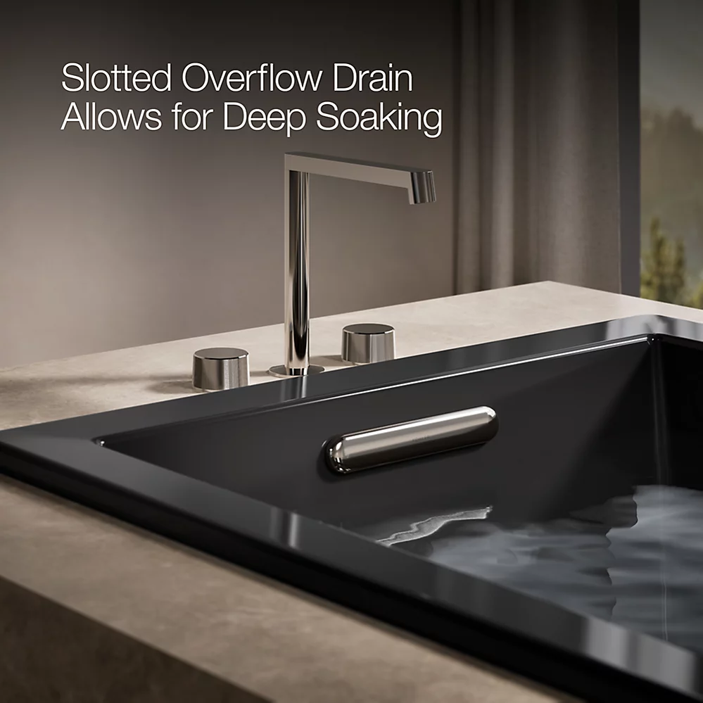 Kohler 1848-W1-7 Underscore Bask Di 60X36 Bath