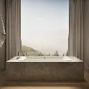 Kohler 1848-W1-96 Underscore Bask Di 60X36 Bath