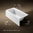 Kohler 1946-LA-0 Archer 60X30 Ia Bath