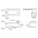 Kohler 1946-LA-96 Archer 60X30 Ia Bath