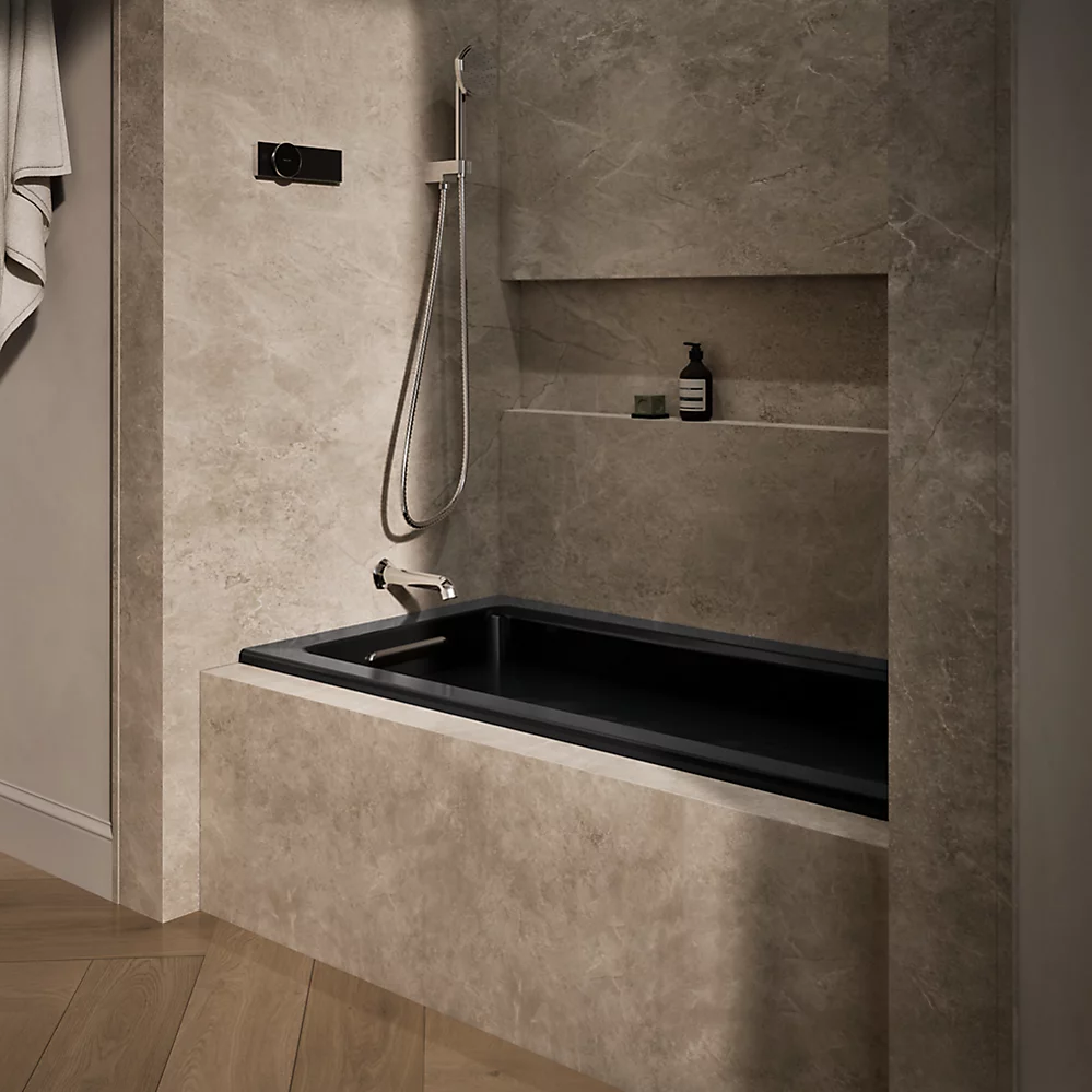 Kohler 1946-LW-7 Archer Bask 60X30 3-Flange Bath