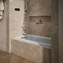 Kohler 1946-LW-95 Archer Bask 60X30 3-Flange Bath