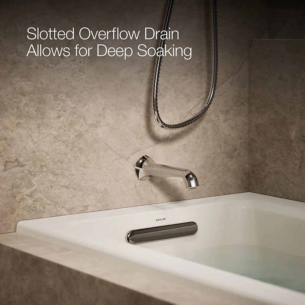 Kohler 1946-LW-96 Archer Bask 60X30 3-Flange Bath