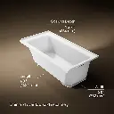 Kohler 1946-R-0 Archer 60X30 3-Flange Bath
